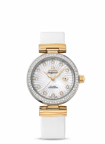 Omega LadyMatic Co-Axial 34 Stainless Steel / Yellow Gold / Diamond / MOP 425.27.34.20.55.002 (42527342055002)